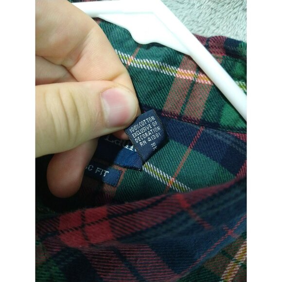 Ralph Lauren  Shirt Mens Medium Plaid Flannel Button Down Long Sleeve Classic - Picture 7 of 9